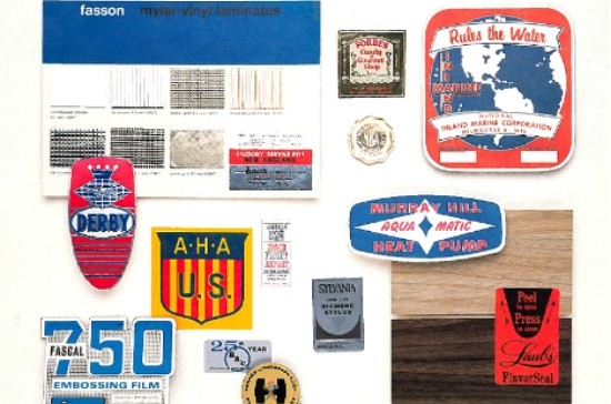 Various Avery and Fasson products.